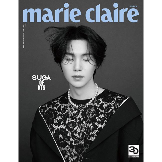 🇰🇷 韓國雜誌代購 📰  마리끌레르 Marie Claire 2023.05 封面 - BTS SUGA ｜追星少女-細節圖2