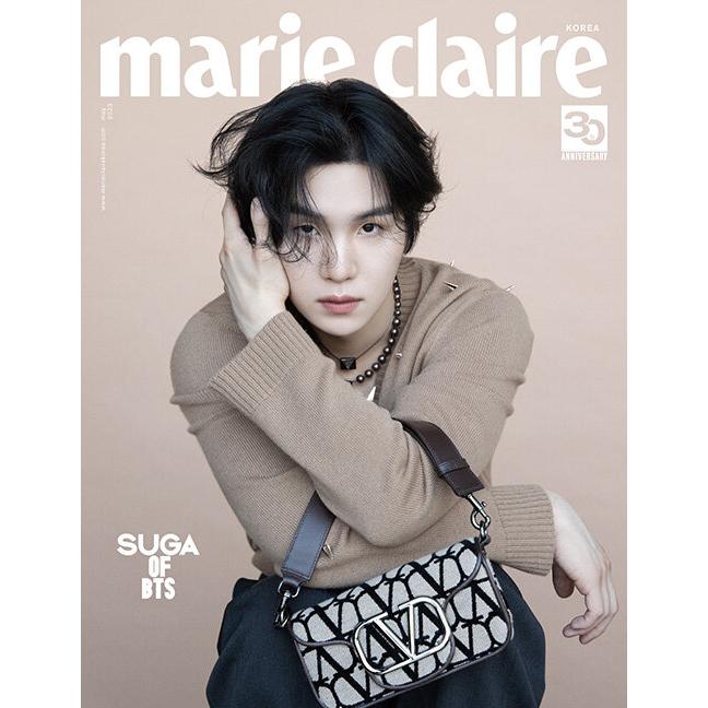 🇰🇷 韓國雜誌代購 📰  마리끌레르 Marie Claire 2023.05 封面 - BTS SUGA ｜追星少女-細節圖3