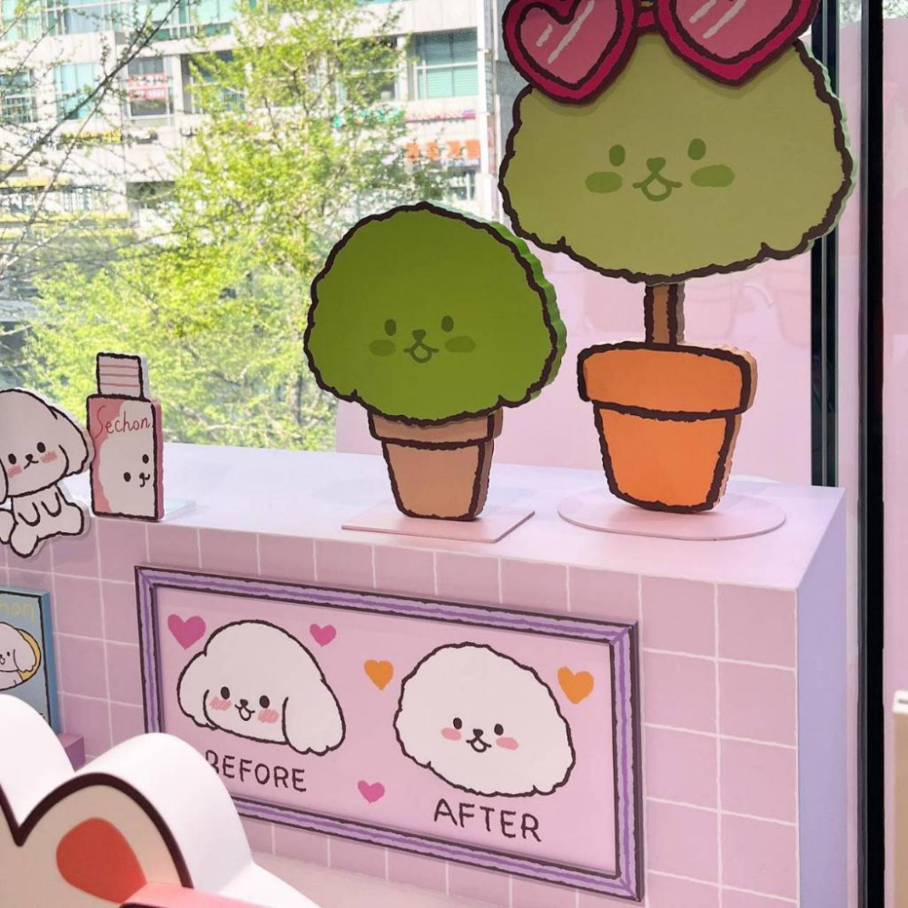 🇰🇷 韓國文創代購 🍀 kakaotalk貼圖 세숑 sechon 모찌 mozzi 鑰匙圈 貼紙 筆記本｜文青少女-細節圖2