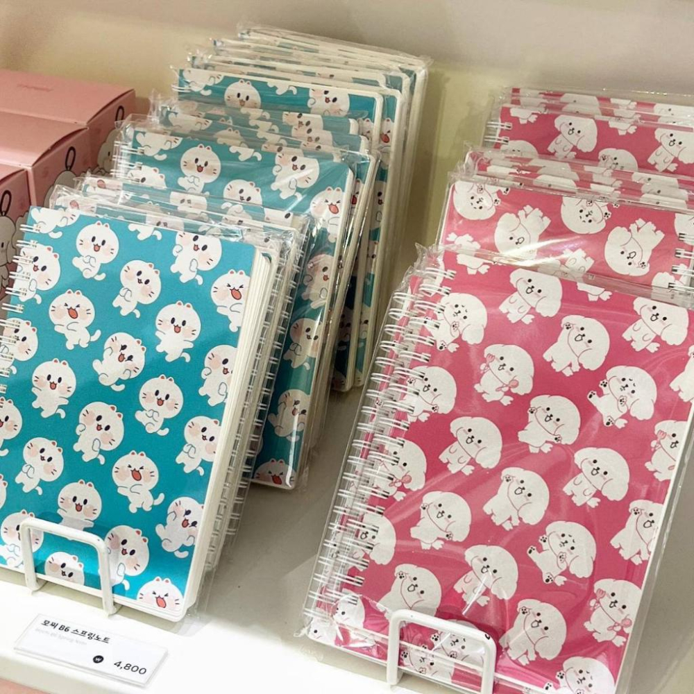 🇰🇷 韓國文創代購 🍀 kakaotalk貼圖 세숑 sechon 모찌 mozzi 鑰匙圈 貼紙 筆記本｜文青少女-細節圖5