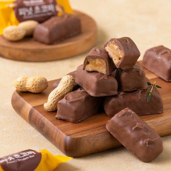 跨國失眠 ｜🇰🇷 韓國零食 NO BRAND 威化巧克力棒 / 花生巧克力棒 / 焦糖巧克力棒 / 奶油巧克力棒 能量棒-細節圖4