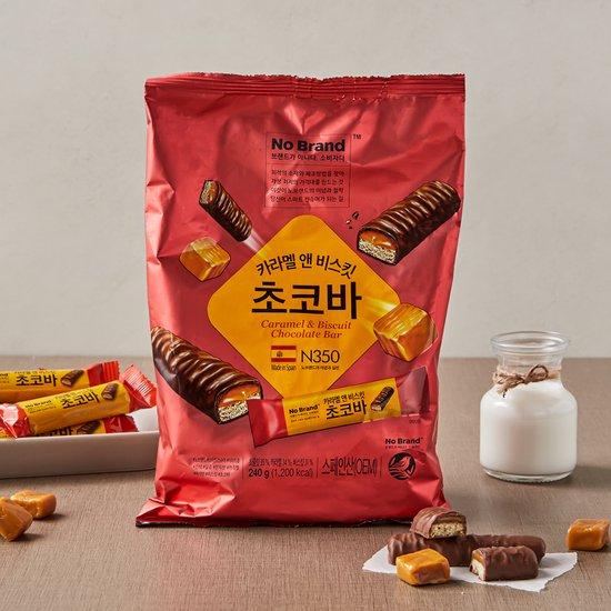 跨國失眠 ｜🇰🇷 韓國零食 NO BRAND 威化巧克力棒 / 花生巧克力棒 / 焦糖巧克力棒 / 奶油巧克力棒 能量棒-細節圖5