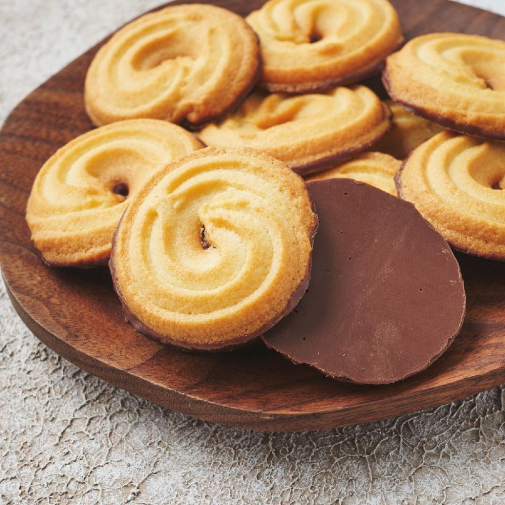 跨國失眠 ｜🇰🇷 韓國零食 HAITAI 해태 海太 奶油小酥餅 巧克力奶油小酥餅 奶油酥餅 巧克力餅乾 韓國餅乾-細節圖5