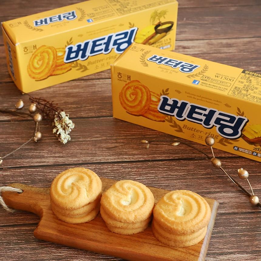 跨國失眠 ｜🇰🇷 韓國零食 HAITAI 해태 海太 奶油小酥餅 巧克力奶油小酥餅 奶油酥餅 巧克力餅乾 韓國餅乾-細節圖6