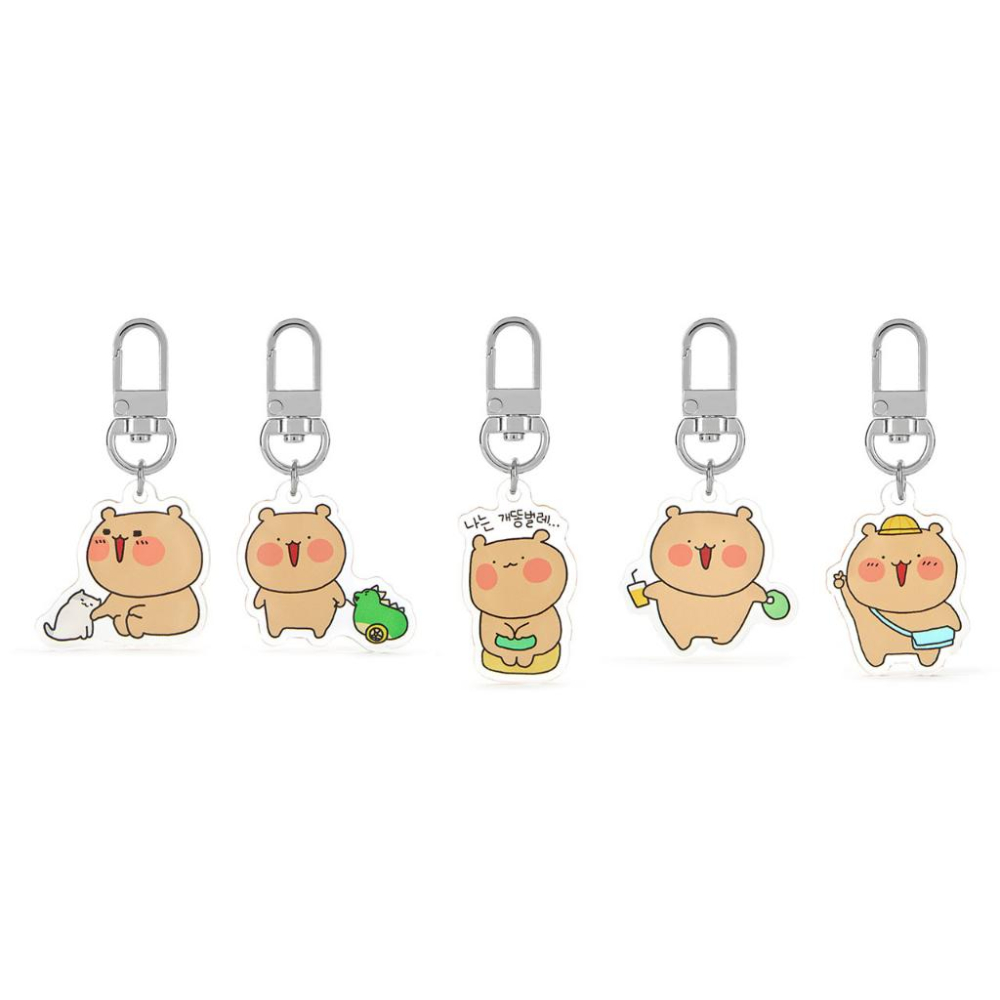 🇰🇷 韓國代購 📆  KakaoFriends 와다다곰 wadadabear 鑰匙圈 抱枕 手機支架｜跨國失眠-細節圖6