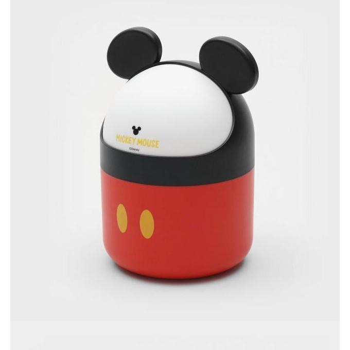 跨國失眠｜🇰🇷 韓國大創  米奇米妮系列 桌上型垃圾桶 迷你垃圾桶-細節圖2