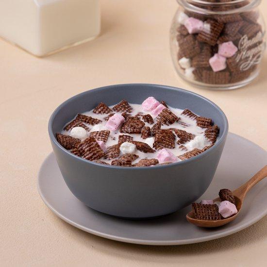 跨國失眠 ｜🇰🇷 韓國零食  KELLOGG＇S 家樂氏 첵스 好時 巧克力 / 巧克力雪球 / 巧克力棉花糖 玉米片-細節圖3