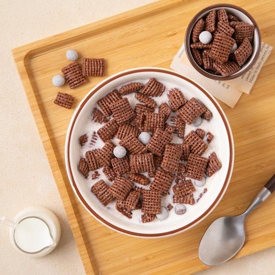 跨國失眠 ｜🇰🇷 韓國零食  KELLOGG＇S 家樂氏 첵스 好時 巧克力 / 巧克力雪球 / 巧克力棉花糖 玉米片-細節圖4