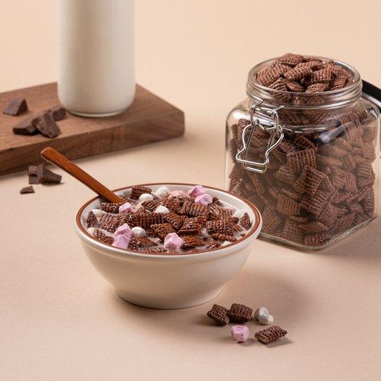 跨國失眠 ｜🇰🇷 韓國零食  KELLOGG＇S 家樂氏 첵스 好時 巧克力 / 巧克力雪球 / 巧克力棉花糖 玉米片-細節圖5