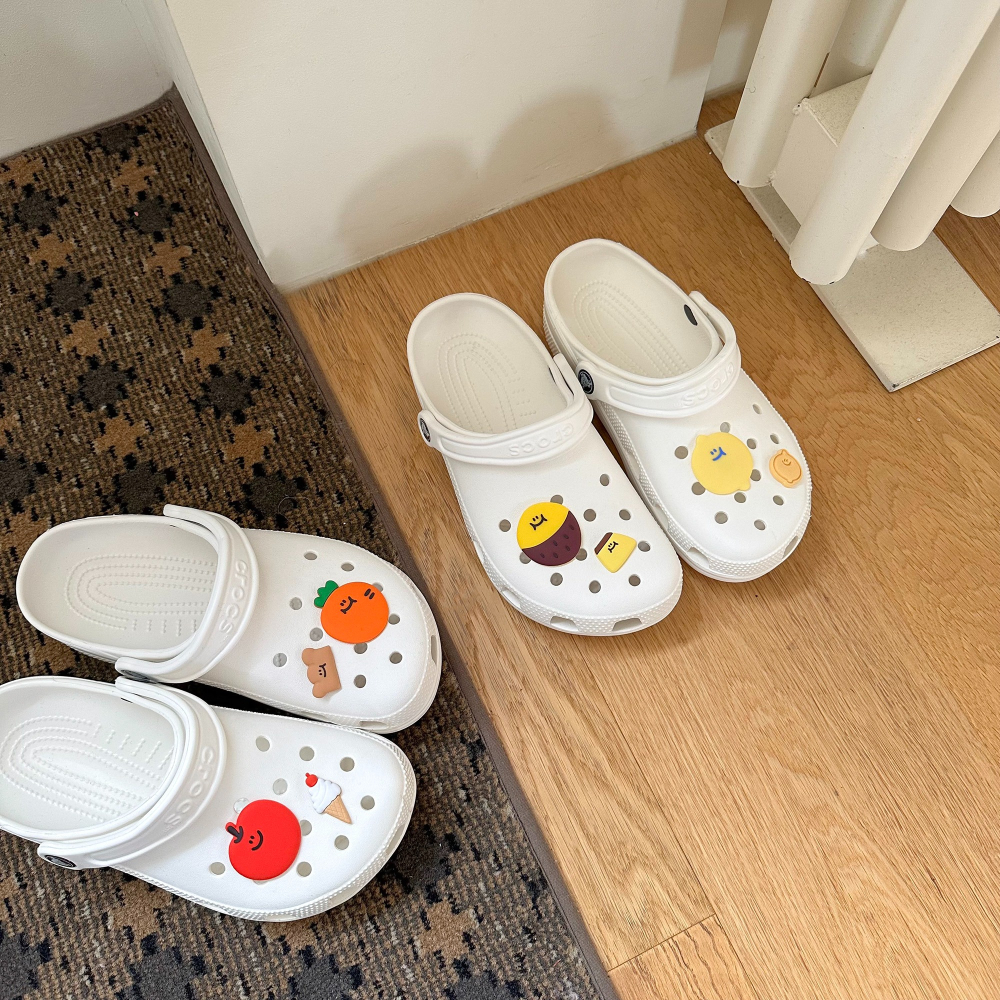 🇰🇷 韓國文創代購 🍀 SECOND MORNING 세컨드모닝 洞洞鞋鞋扣-細節圖4