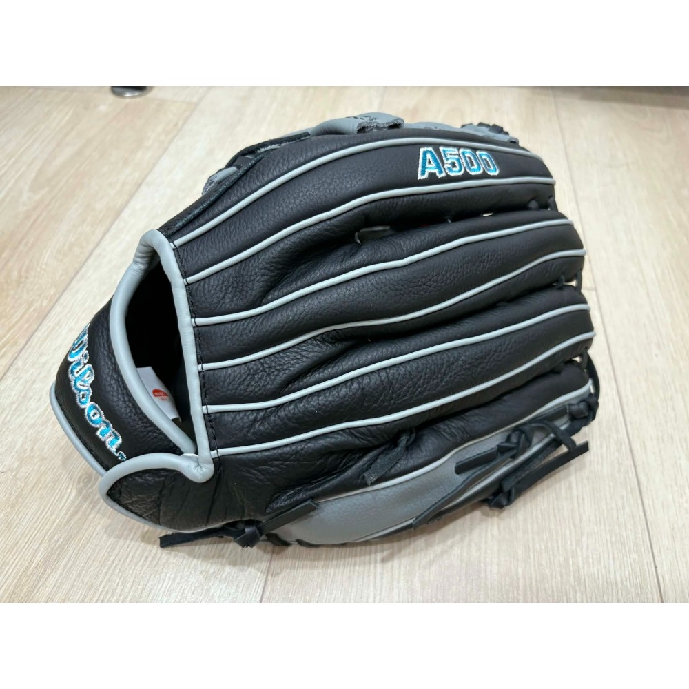 【棒壘幼幼園】Wilson A500 少年用 雙十字檔 外野手套 左投-細節圖2
