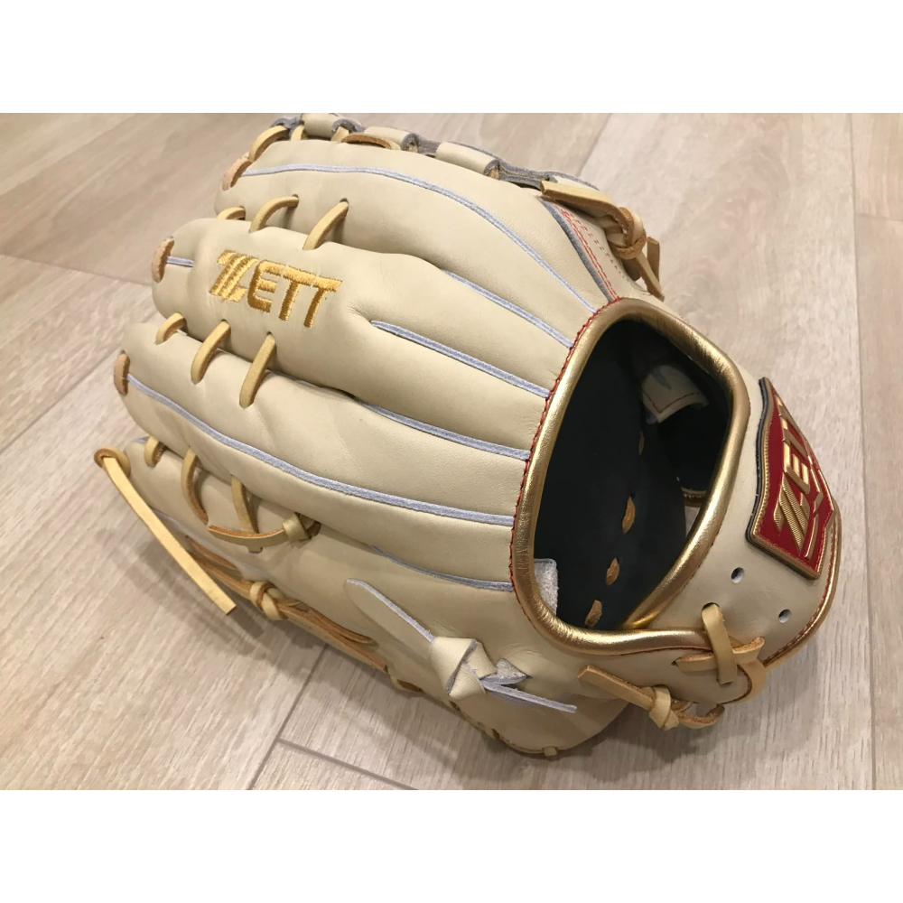 【大腳福利社】ZETT NEOSTATUS VL 軟式用 源田型 內野手套 x KONAMI聯名限定商品 實況野球君鋼印-細節圖2