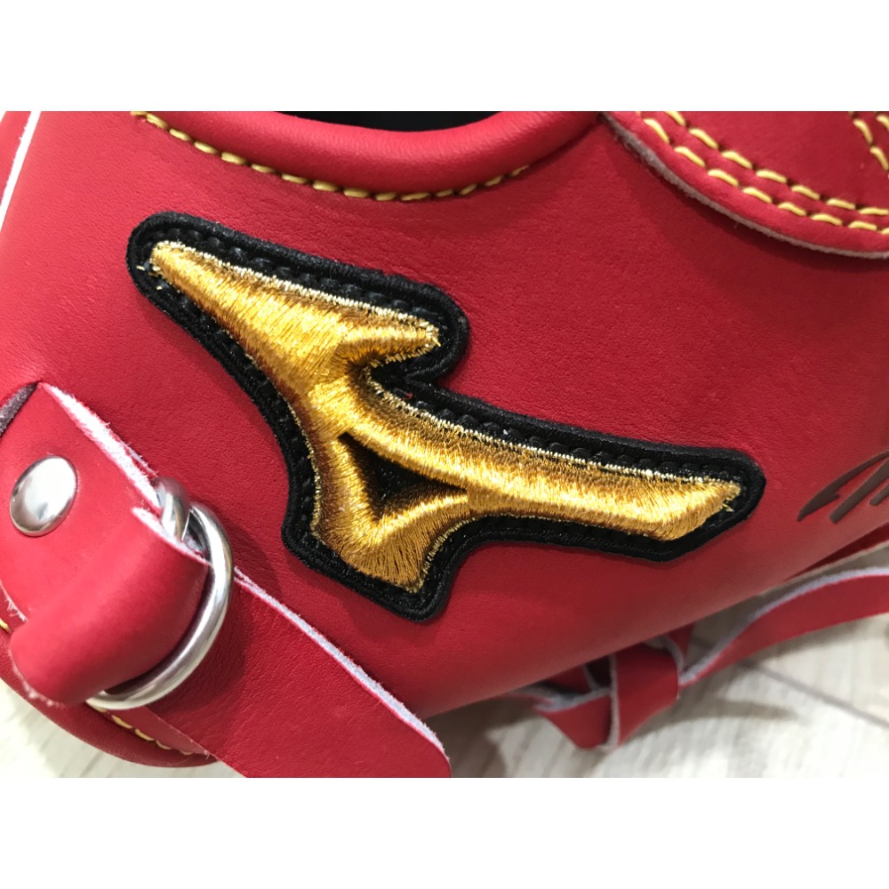 【大腳福利社】Mizuno Pro order 投手手套 石川雅規model 偽情人節樣式球擋-細節圖4