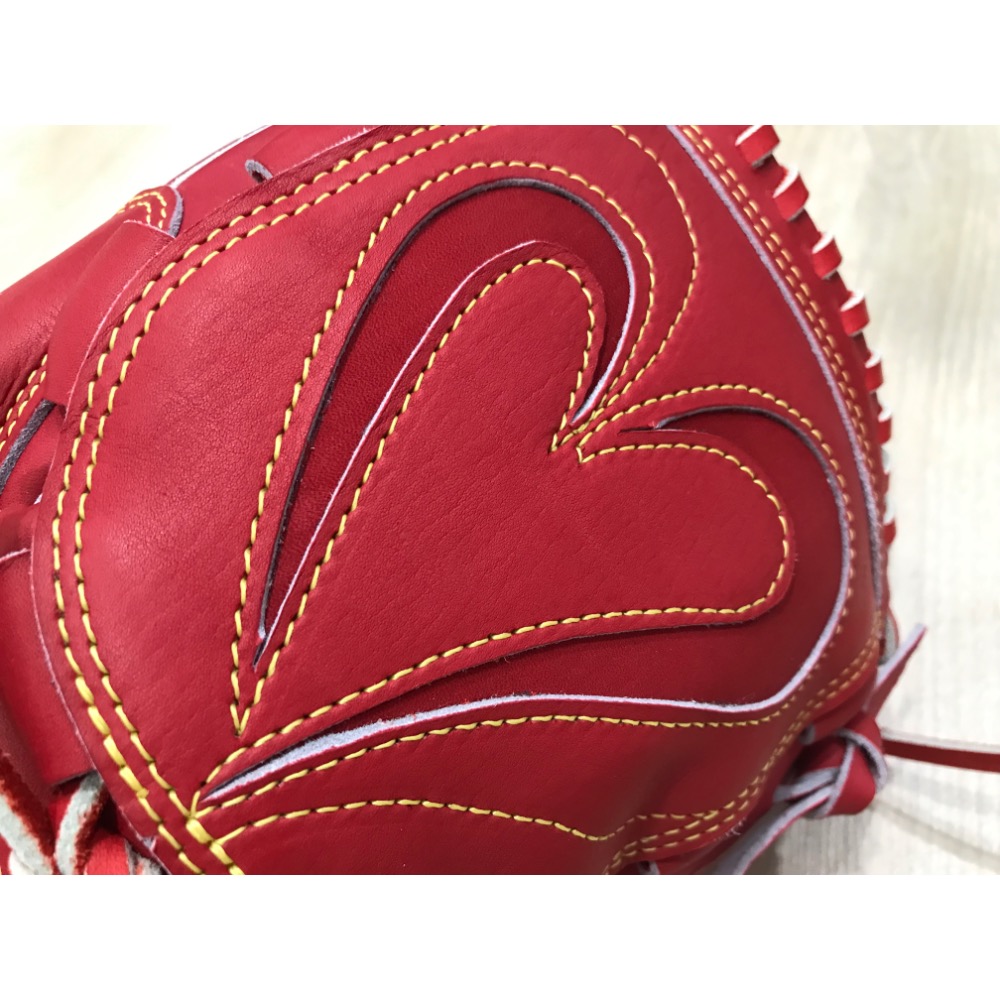【大腳福利社】Mizuno Pro order 投手手套 石川雅規model 偽情人節樣式球擋-細節圖5