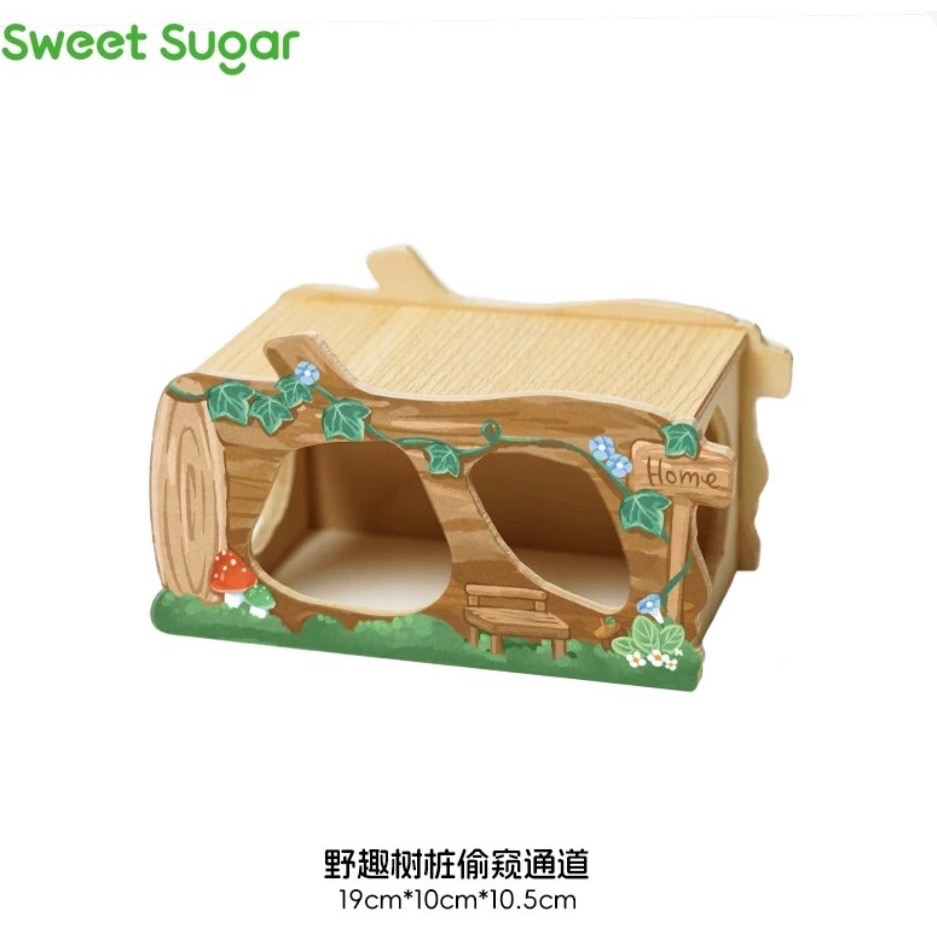 倉鼠實木躲避屋/居室-規格圖8