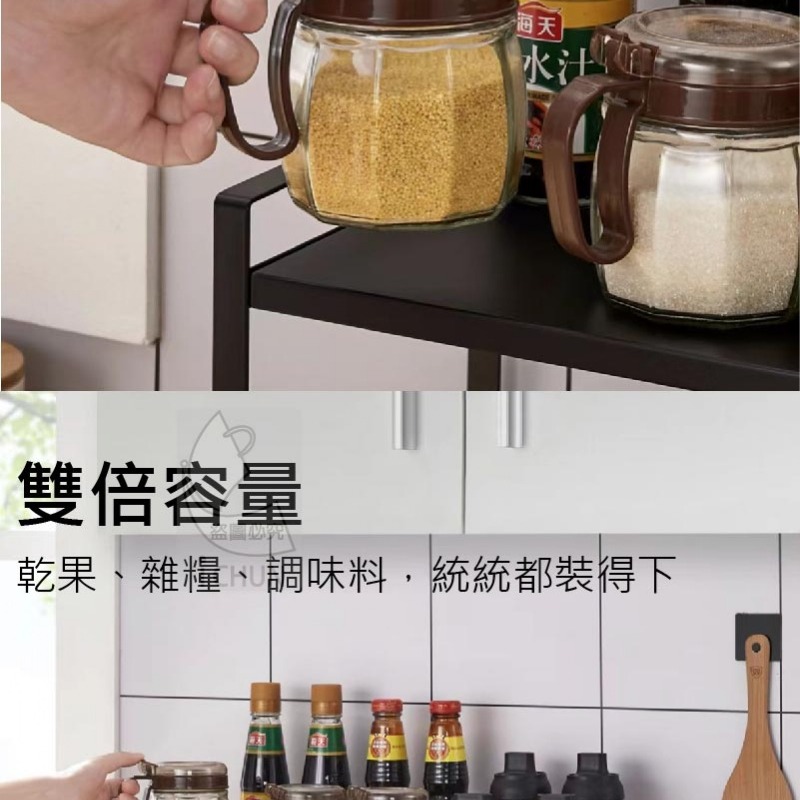 伸縮櫥櫃分層置物架-細節圖3