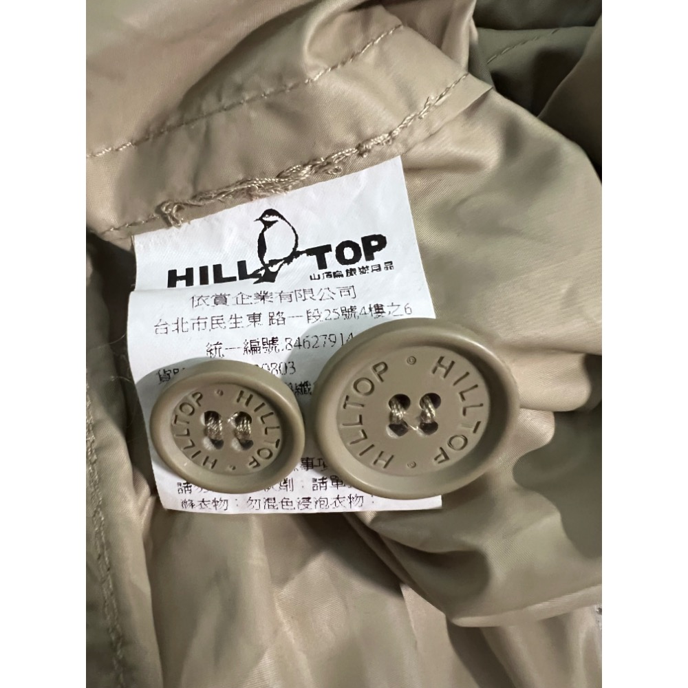 全新 山頂鳥Hilltop風衣外套S碼-細節圖6