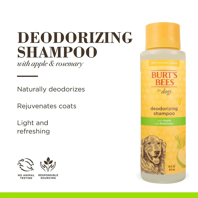 🐶現貨🔹原瓶原裝🐶美國名牌 Burt＇s Bees for Pets 小蜜蜂爺爺天然狗狗沐浴露-規格圖9