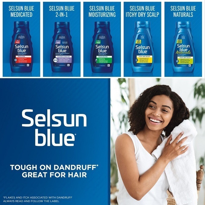 🙆‍♀️原裝正品🔹全新現貨🙆🏻‍♂️美國頭皮護理專家 Selsun Blue 塞爾森藍 強效去屑洗髮精-細節圖7