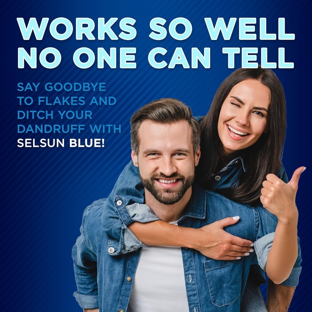 🙆‍♀️原裝正品🔹全新現貨🙆🏻‍♂️美國頭皮護理專家 Selsun Blue 塞爾森藍 強效去屑洗髮精-細節圖9