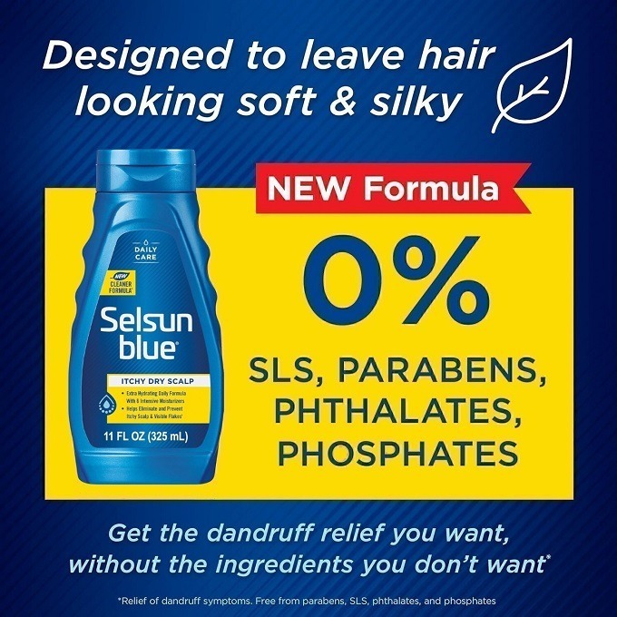 🙆‍♀️原裝正品🔹全新現貨🙆🏻‍♂️美國頭皮護理專家 Selsun Blue 塞爾森藍 強效去屑洗髮精-規格圖9