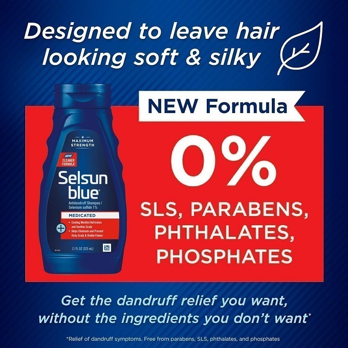 🙆‍♀️原裝正品🔹全新現貨🙆🏻‍♂️美國頭皮護理專家 Selsun Blue 塞爾森藍 強效去屑洗髮精-規格圖9