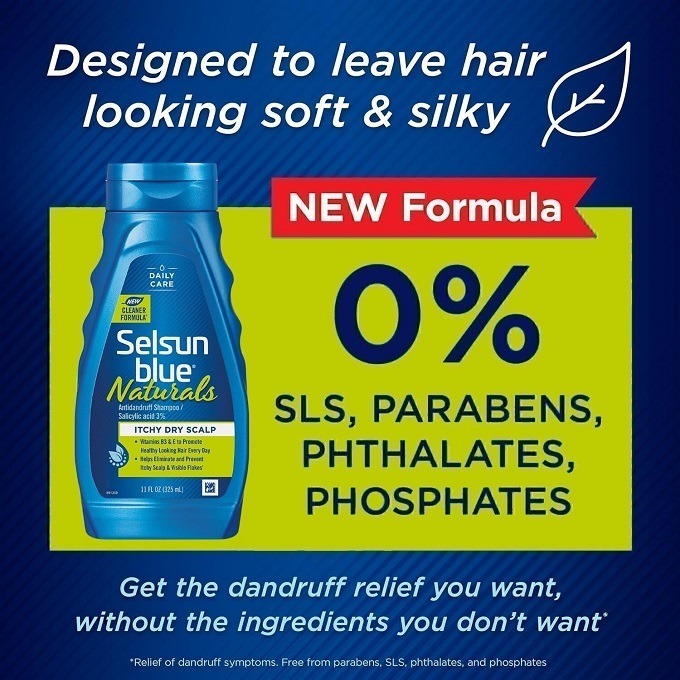 天然止癢乾頭皮去屑洗髮精 (黃綠標)