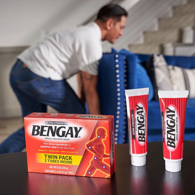 【效期:2027年9月🔥2入盒裝】美國原裝 BENGAY Ultra Strength 超強度局部舒緩按摩乳膏-細節圖5