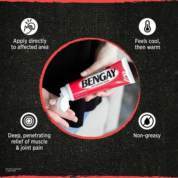 【效期:2027年9月🔥2入盒裝】美國原裝 BENGAY Ultra Strength 超強度局部舒緩按摩乳膏-細節圖9