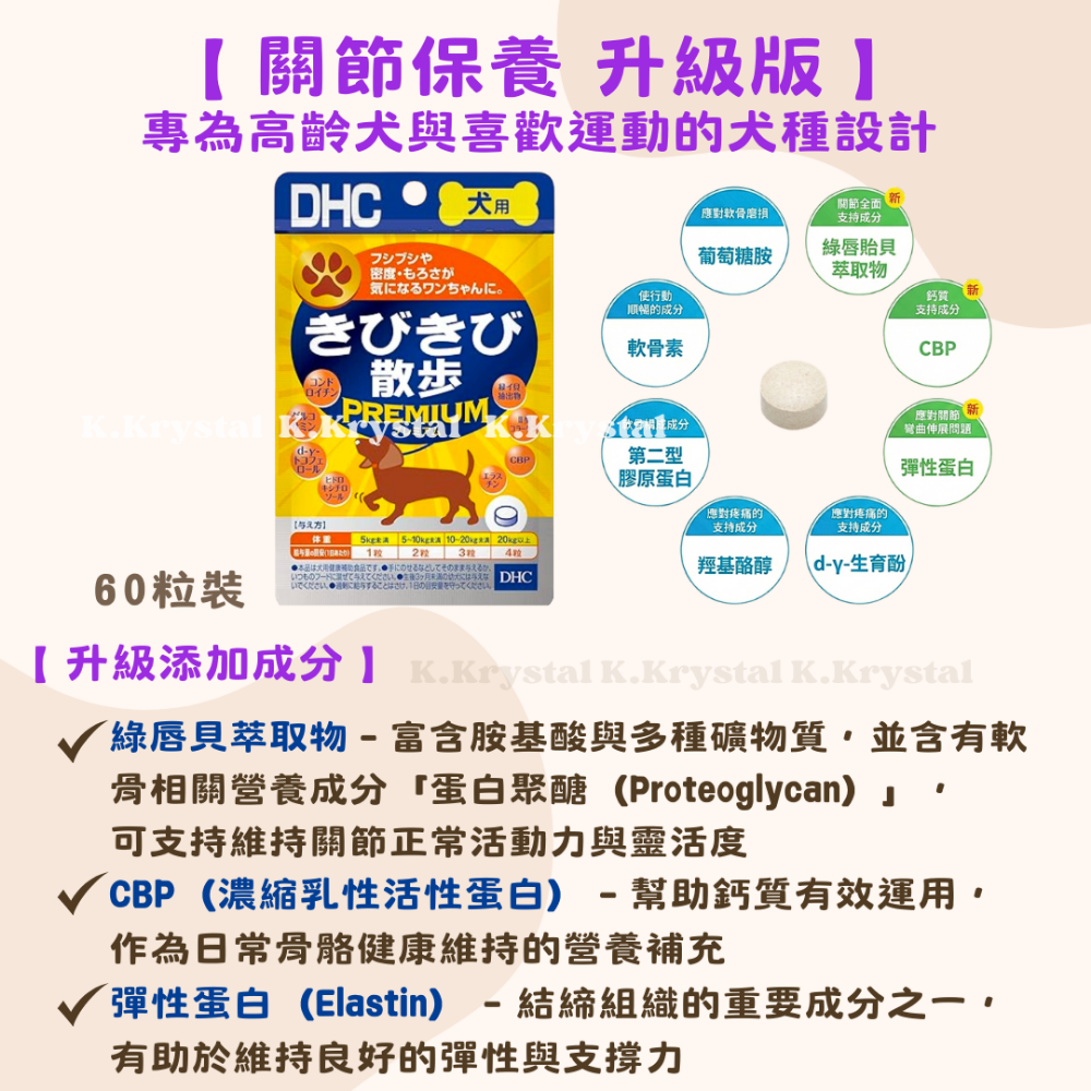 -24H出貨- (台灣現貨) 寵物DHC 維他命補給品 狗狗DHC．寵物食品．台灣現貨不用等-規格圖5