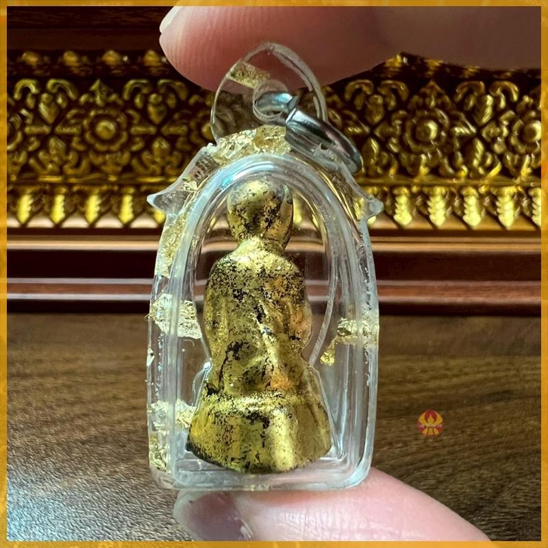 通寶佛牌 泰國聖物 小金佛 金佛寺 招財納福 貴人相助 助財運事業 財源不絕-細節圖4