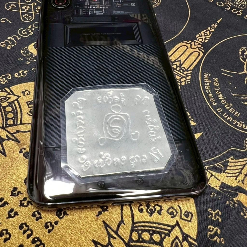 【絕處逢生斂財符片】古巴薩西｜純銀限定｜避險轉運 招財人緣 錢只進不出招財 清債 開智慧 通寶佛牌 泰國聖物-細節圖4