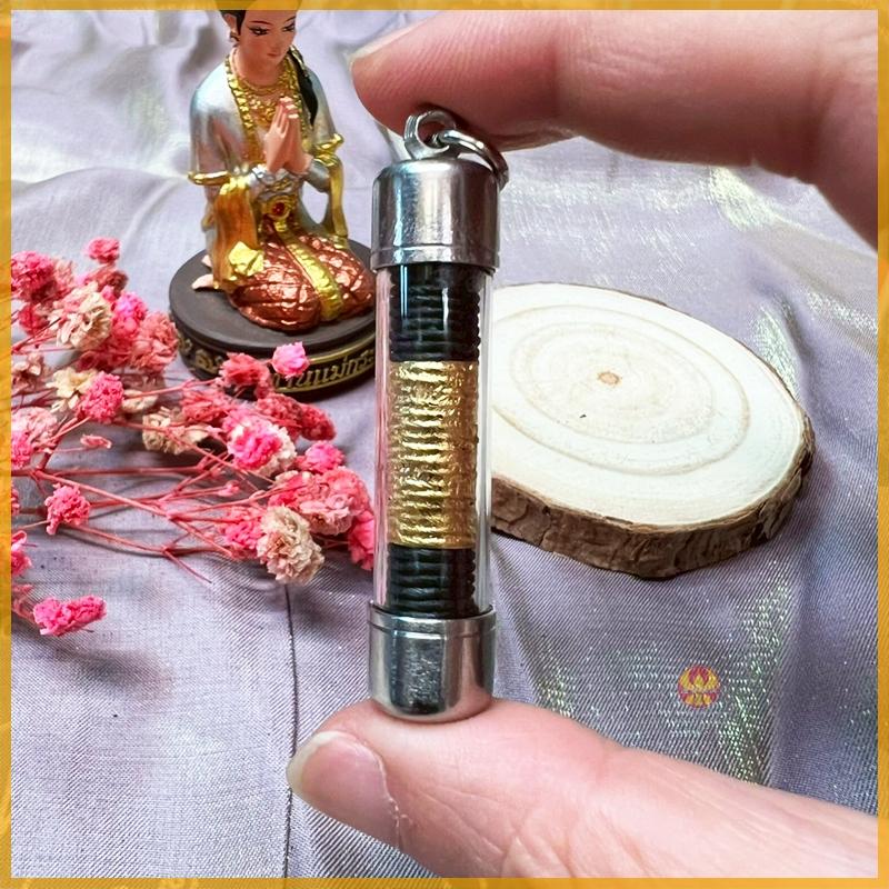 通寶佛牌 泰國聖物 懺悔加持符管 龍婆班雅 清除業障 化解壞事 淨化心靈-細節圖2