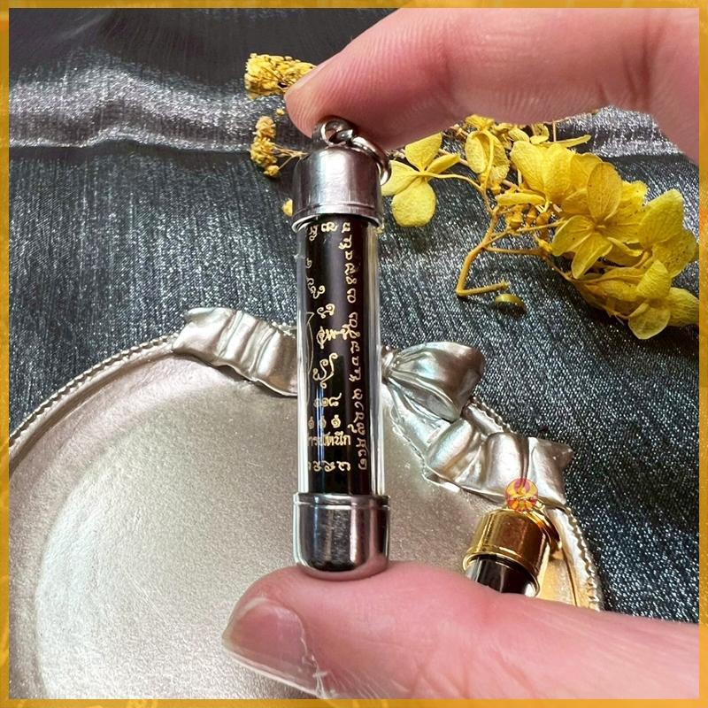 通寶佛牌 泰國聖物 鯊魚吞金符管 天降財富符管 龍婆瑪哈習拉 2567-細節圖3