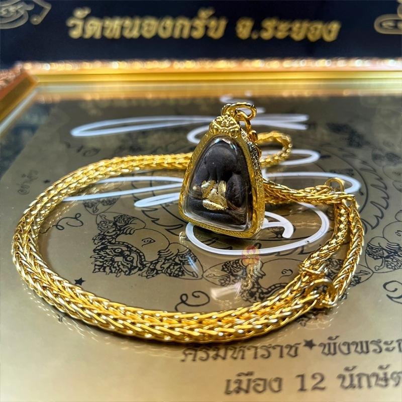 通寶佛牌 泰國聖物 帕必打若禰 龍婆喬 掩面佛 招財 清債 轉運 防小人 防官司 起死回生 快速出貨-細節圖7