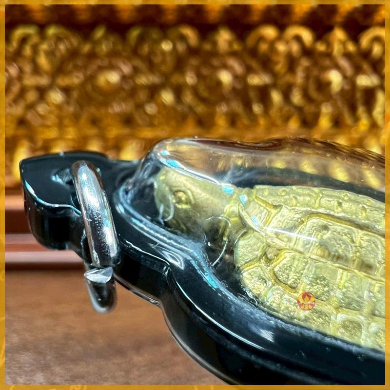 通寶佛牌 泰國聖物 清債招財龜龍婆銀 龍婆艮 清債龜 招財 清債 催財 致富 卡債 房貸 快速還款-細節圖5