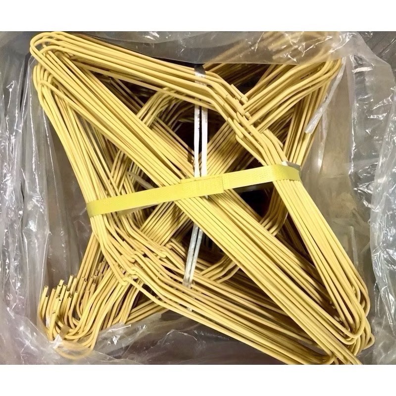台灣製 全新洗衣店專用衣架(一組12支) 塑膠披覆鐵線衣架·圓潤邊角·乾濕兩用·-規格圖9