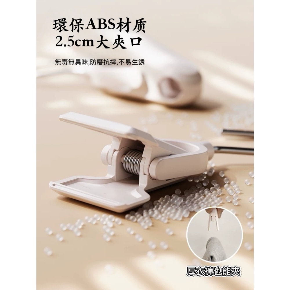 **多功能360度可旋轉掛勾夾/2入**毛巾夾•衣褲 爽・帽子夾・各種物品爽…-細節圖3