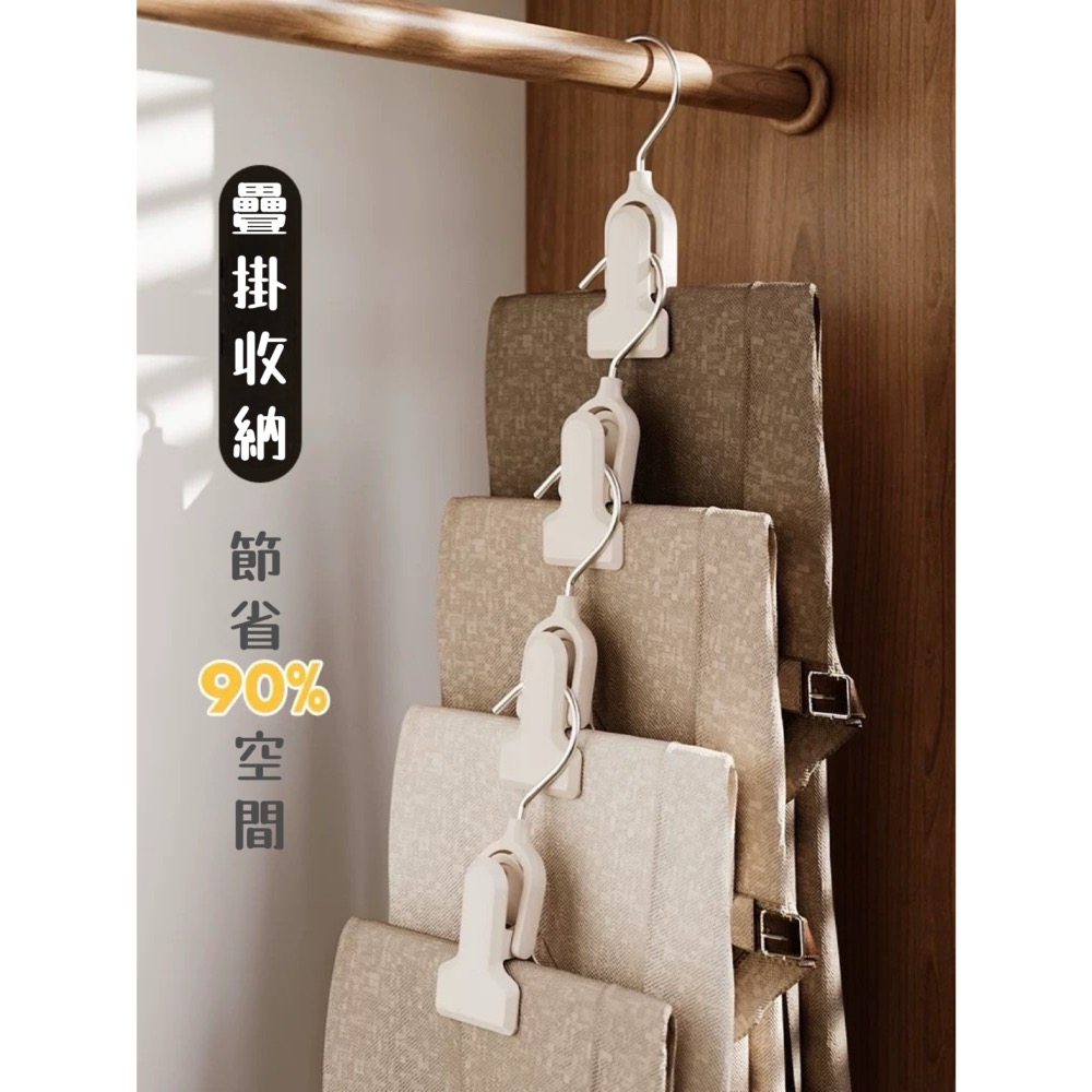 **多功能360度可旋轉掛勾夾/2入**毛巾夾•衣褲 爽・帽子夾・各種物品爽…-細節圖9