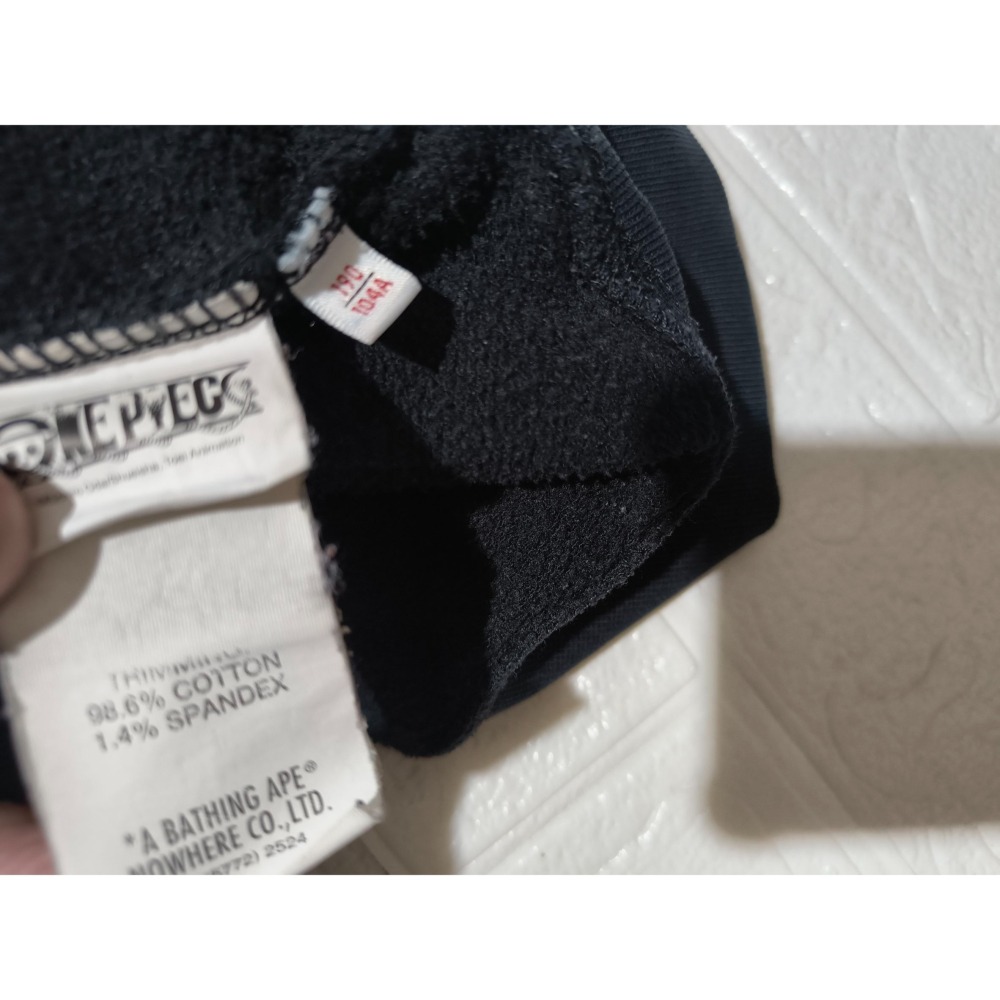 (9541) AAPE X 海賊王 長袖上衣 胸圍120 衣長70-細節圖6