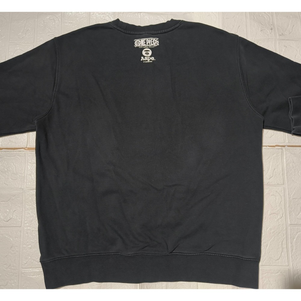 (9541) AAPE X 海賊王 長袖上衣 胸圍120 衣長70-細節圖8