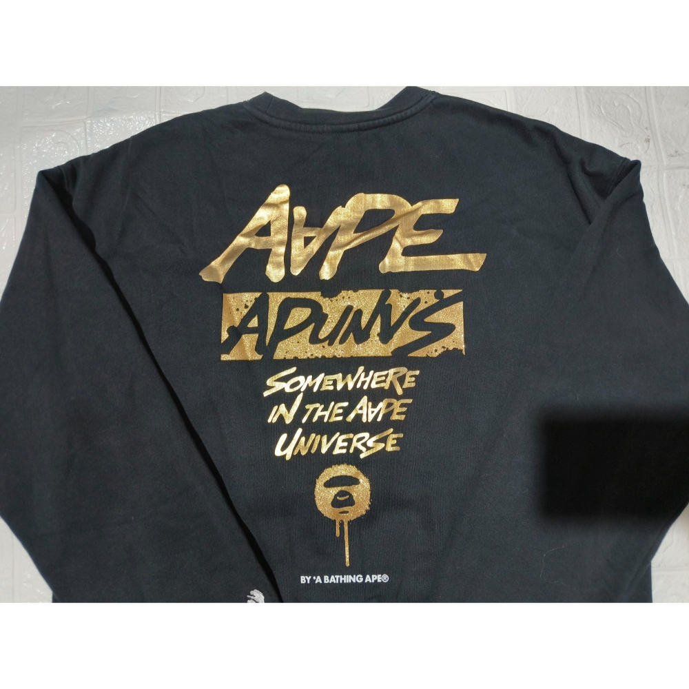 (9545) AAPE 長袖上衣 胸圍122 衣長72-細節圖9