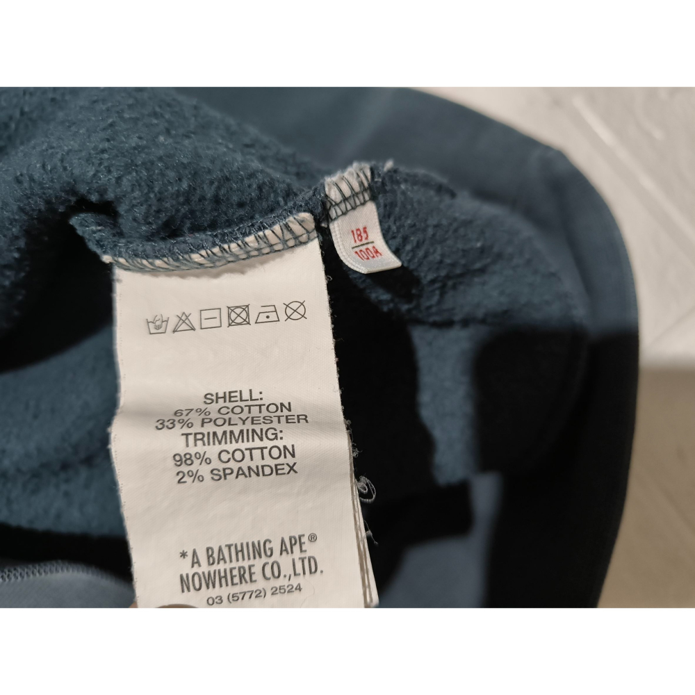 (9548) AAPE 長袖上衣 胸圍116 衣長67-細節圖6