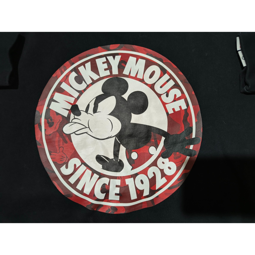 (9550) AAPE x Disney 長袖上衣 胸圍110 衣長68-細節圖4