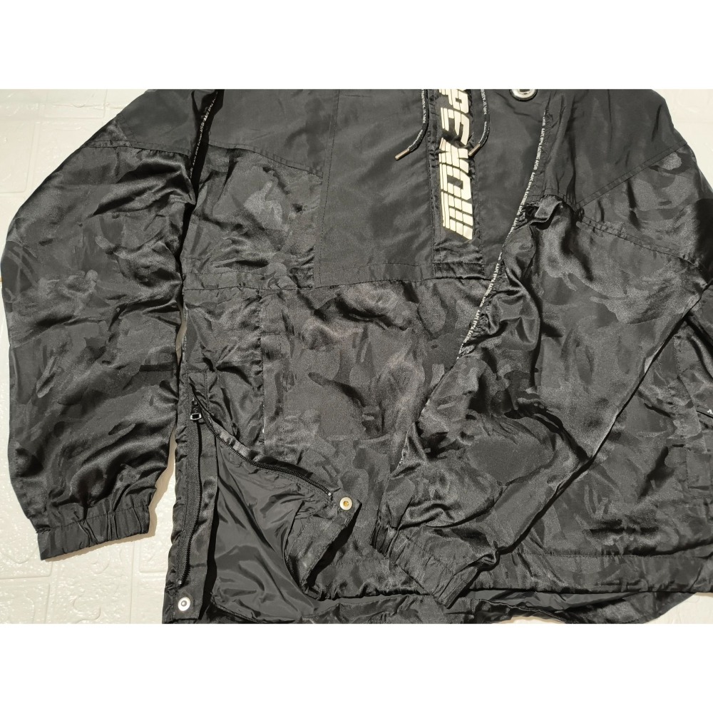 (9556) AAPE 連帽 套頭 外套 胸圍122 衣長72-78-細節圖2