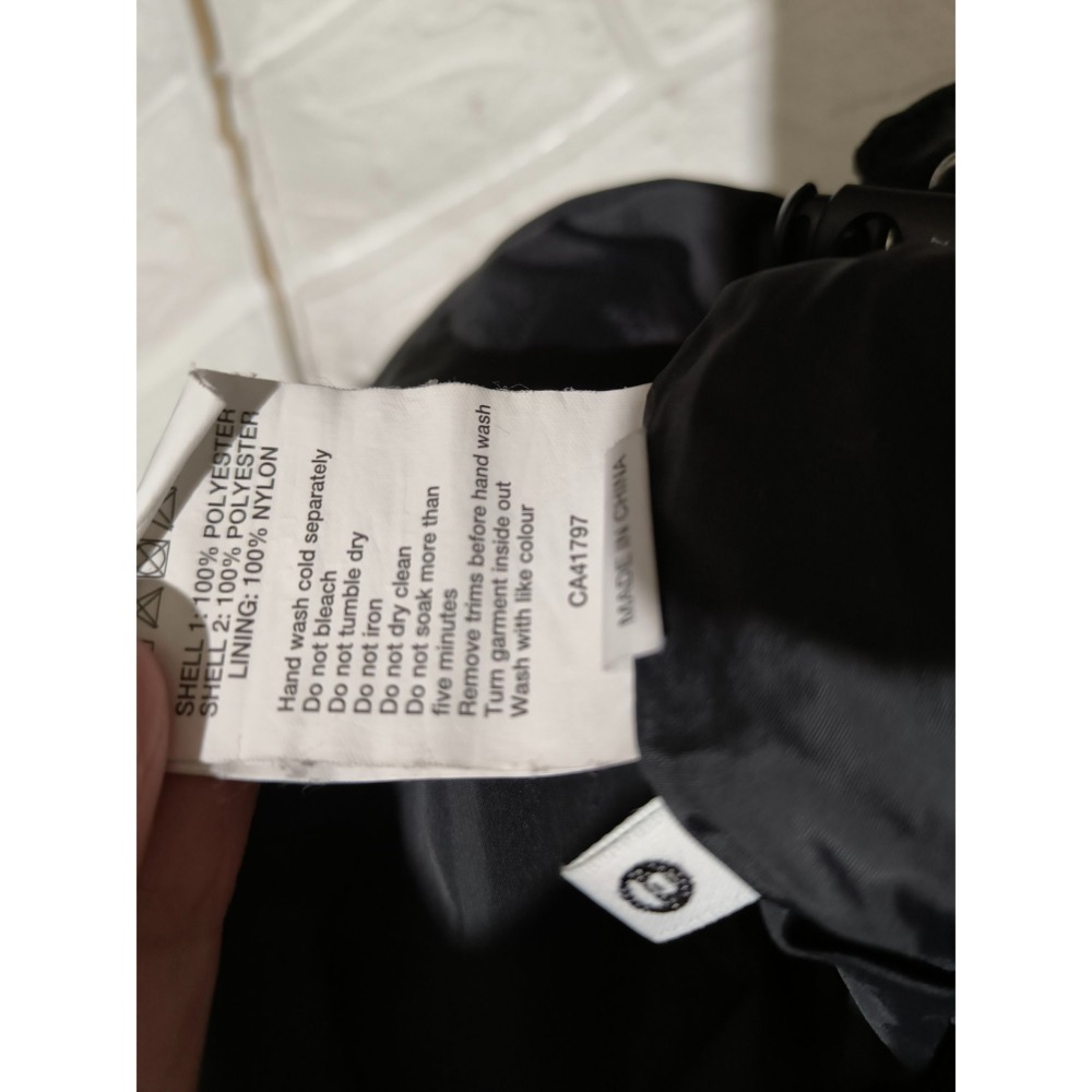 (9556) AAPE 連帽 套頭 外套 胸圍122 衣長72-78-細節圖6