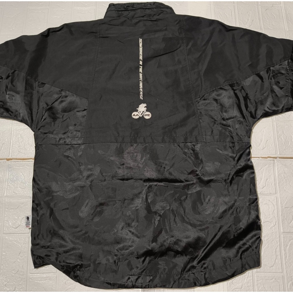 (9556) AAPE 連帽 套頭 外套 胸圍122 衣長72-78-細節圖7