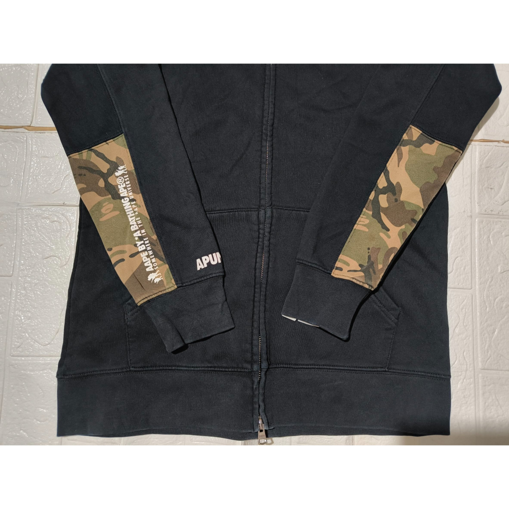 (9558) AAPE 長款 外套 胸圍98 衣長74-細節圖2