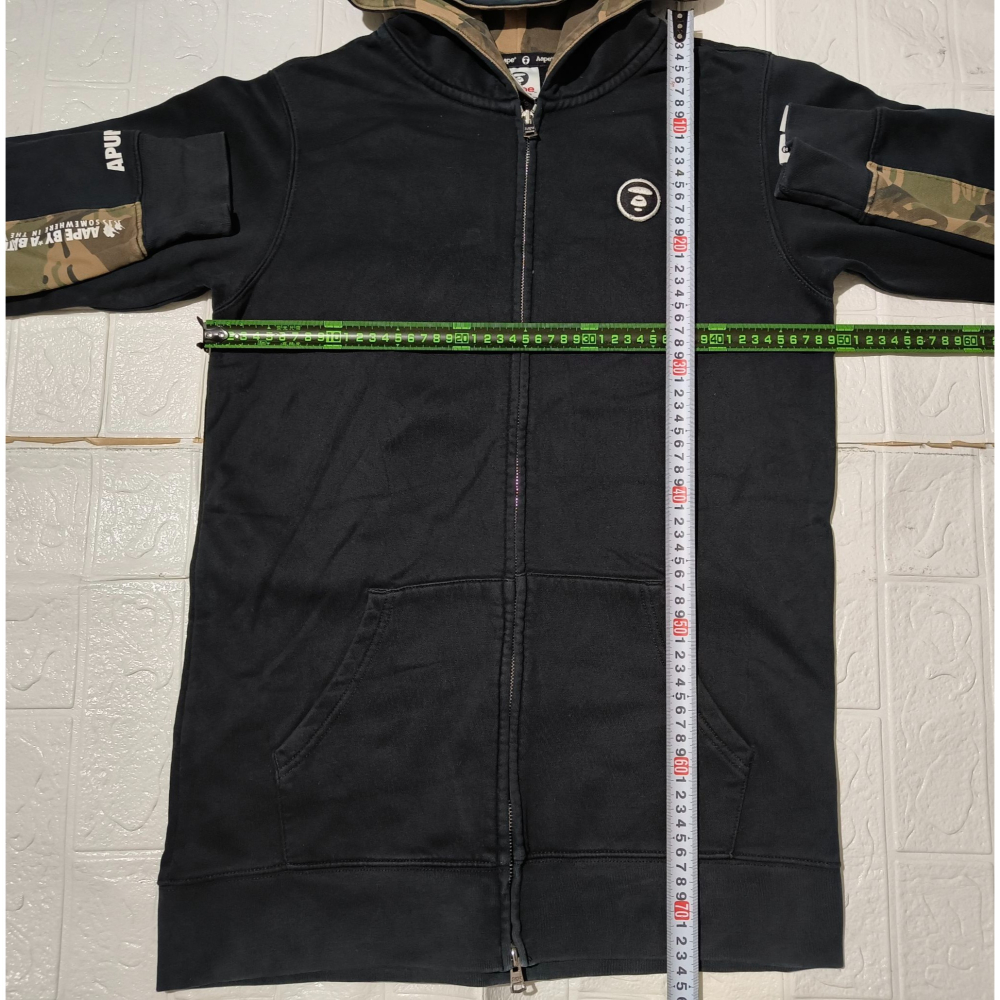 (9558) AAPE 長款 外套 胸圍98 衣長74-細節圖3