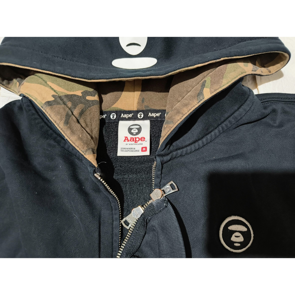 (9558) AAPE 長款 外套 胸圍98 衣長74-細節圖4